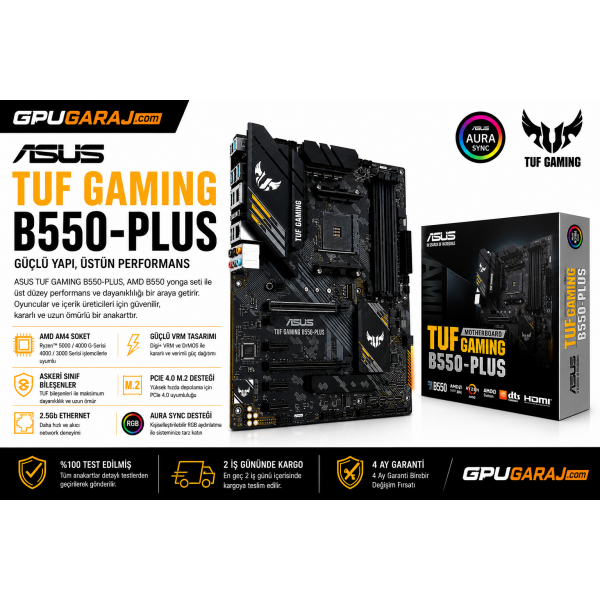 ASUS TUF Gaming B550 AM4 