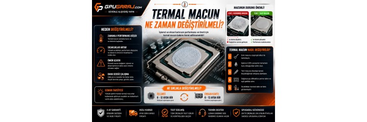 Termal Macun Ne Zaman Değiştirilmeli?