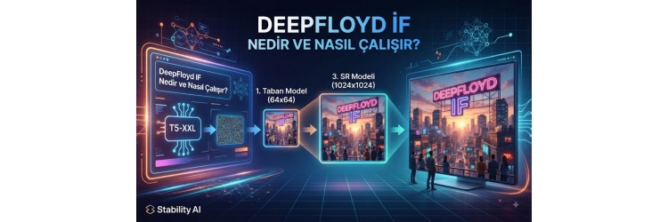 DeepFloyd IF Nedir ve Nasıl Çalışır? DeepFloyd IF Nedir ve Nasıl Çalışır?