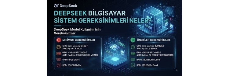 DeepSeek Bilgisayar Sistem Gereksinimleri Neler?