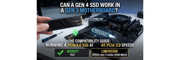 Gen 4 SSD Gen 3 Anakartta Çalışır mı? Uyumluluk