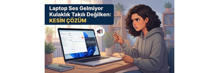 Laptop Ses Gelmiyor Kulaklık Takılı Değilken: Kesin Çözüm