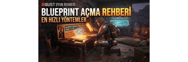 Rust Blueprint Açma Rehberi ve En Hızlı Yöntemler