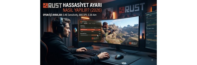 Rust Hassasiyet Ayarı Nasıl Yapılır? (2026)? Rust Hassasiyet Ayarı Nasıl Yapılır? (2026)?