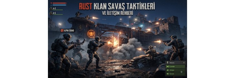 Rust Klan Savaşı Taktikleri ve İletişim Rehberi