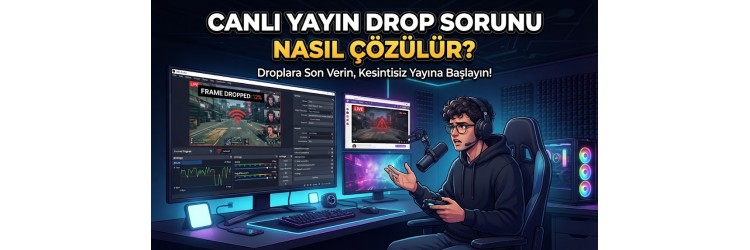 Canlı Yayın Drop Sorunu Nasıl Çözülür? Canlı Yayın Drop Sorunu Nasıl Çözülür?