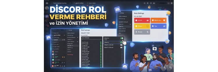 Discord Rol Verme Rehberi ve İzin Yönetimi