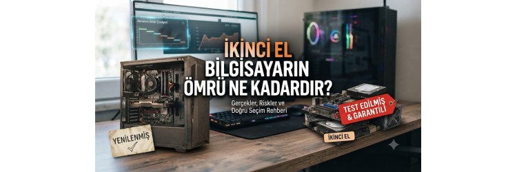 İkinci El Bilgisayarın Ömrü Ne Kadardır? İkinci El Bilgisayarın Ömrü Ne Kadardır?