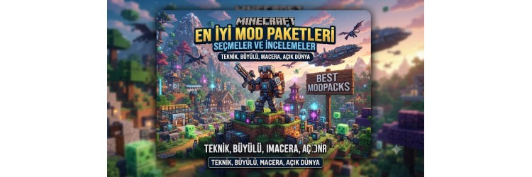 Minecraft En İyi Mod Paketleri (2026) Minecraft En İyi Mod Paketleri (2026)