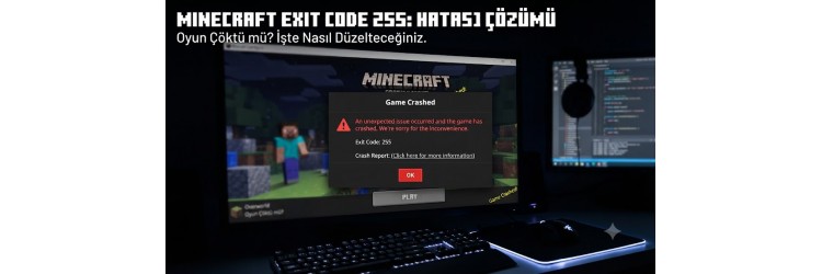 Minecraft Exit Code 255 Hatası Nasıl Çözülür? (2026) Minecraft Exit Code 255 Hatası Nasıl Çözülür? (2026)