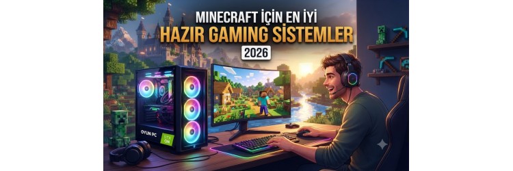 Minecraft İçin En İyi Hazır Gaming Sistemler (2026) Minecraft İçin En İyi Hazır Gaming Sistemler (2026)