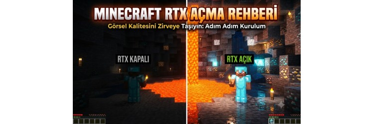 Minecraft RTX Açma Rehberi (2026) Minecraft RTX Açma Rehberi (2026)