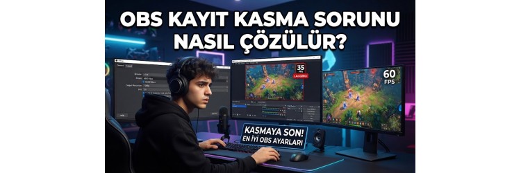 OBS Kayıt Kasma Sorunu Nasıl Çözülür? OBS Kayıt Kasma Sorunu Nasıl Çözülür?