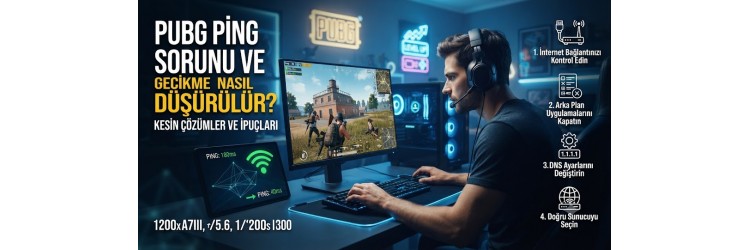 PUBG Ping Sorunu Nasıl Çözülür? (2026) PUBG Ping Sorunu Nasıl Çözülür? (2026)