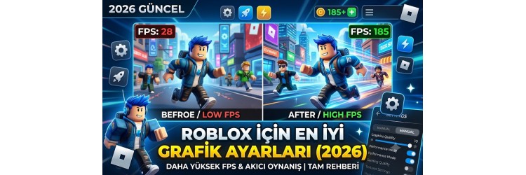 Roblox İçin En İyi Grafik Ayarları (2026) | Daha Yüksek FPS