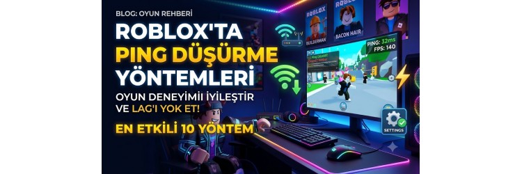 Roblox'ta Ping Düşürme Yöntemleri | Gecikme Sorunu Çözümü Roblox'ta Ping Düşürme Yöntemleri | Gecikme Sorunu Çözümü