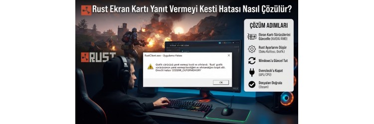 Rust Ekran Kartı Yanıt Vermeyi Kesti Hatası Nasıl Çözülür?