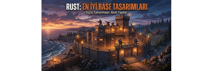 Rust En İyi Base Tasarımları (2026) | Solo, Duo ve Clan Rehberi Rust En İyi Base Tasarımları (2026) | Solo, Duo ve Clan Rehberi