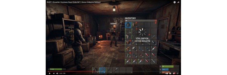 Rust Envanter Donması Nasıl Giderilir?