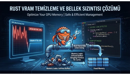 Rust VRAM Temizleme ve Bellek Sızıntısı Çözümü