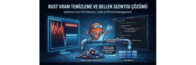 Rust VRAM Temizleme ve Bellek Sızıntısı Çözümü Rust VRAM Temizleme ve Bellek Sızıntısı Çözümü