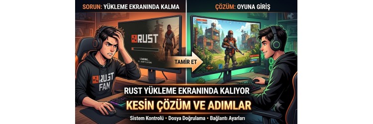 Rust Yükleme Ekranında Kalıyor Çözümü (2026) Rust Yükleme Ekranında Kalıyor Çözümü (2026)