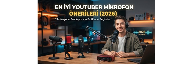 En İyi Youtuber Mikrofon Önerileri (2026)